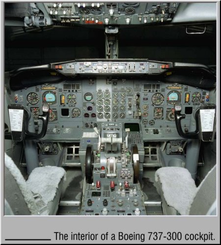 Saab 340 Cockpit. cockpit